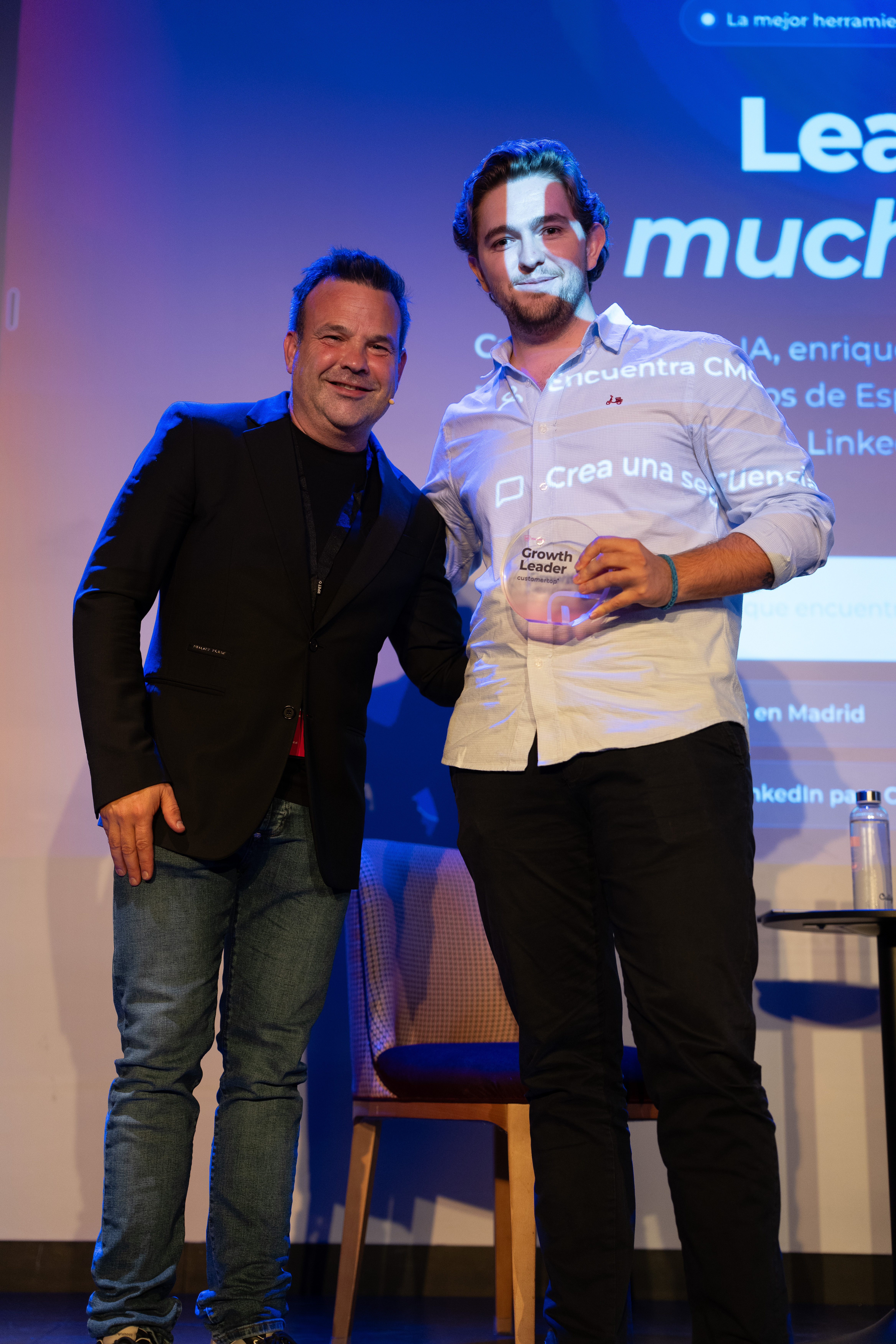 Álvaro Ruiz recibe el premio Growth Leader