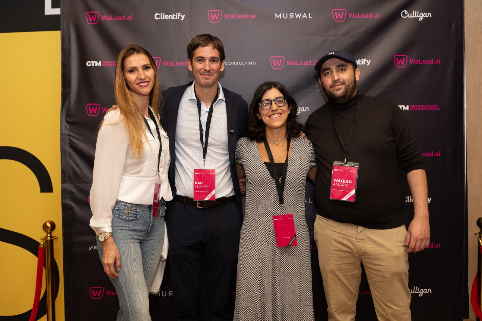 Photocall con Pau Llambí y Walead Amarir