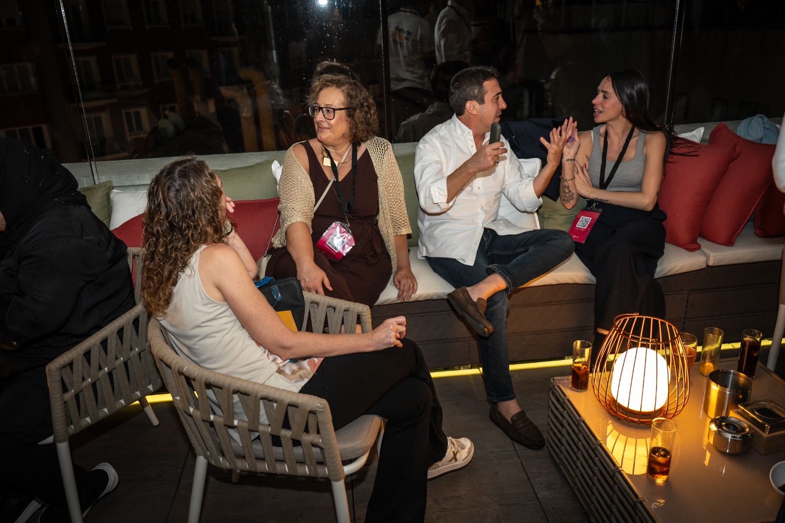 Networking en la terraza