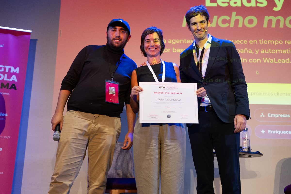 Entrega de diplomas del Máster GTM